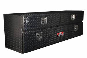 Brute - BRUTE Underbody Truck Tool Boxes w/Drawer 60 inch - Black Texture Coat  UB60-20TD-BT