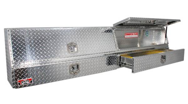 Brute - BRUTE Contractor Truck Tool Boxes with Drawer 96 inch TBS200-96D-BD