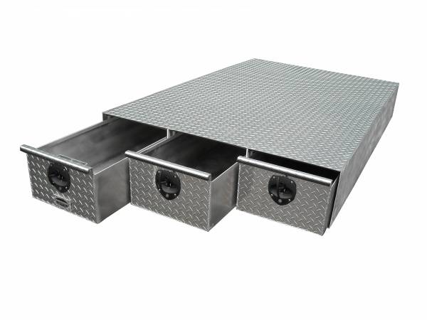 HMFINC - HMFINC BB Series - 3 Drawer 72 inch Bed Box BB72-3