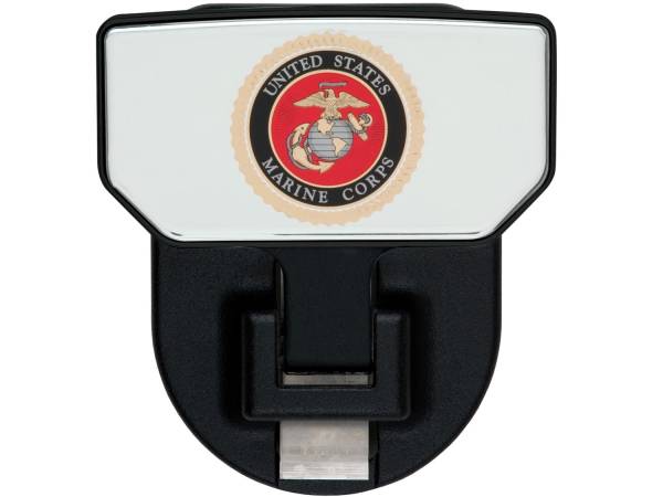 Carr - Carr HD Universal Hitch Step, U.S. Marines, single, fits 2 inch Reciever 183142