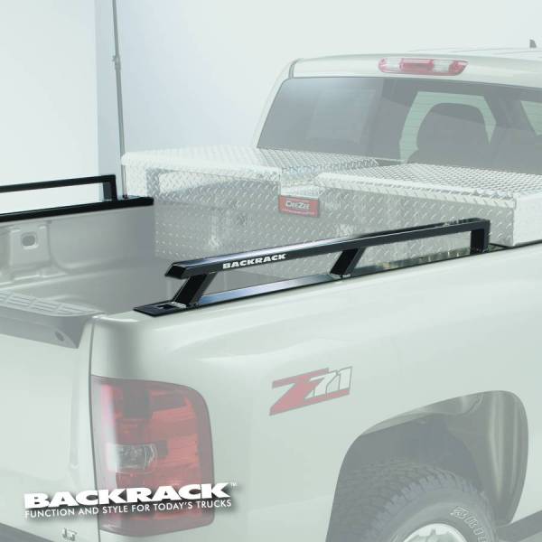 Backrack - Backrack Siderails 5.5 Ft Bed With 21'' Toolbox Includes Fasteners 55519TB