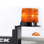 Backrack - Backrack Light Brkt 6.5'' Teardrop Base Safety,Louvered,Open,LV,SM,TR,TL Fasteners Incld 81004