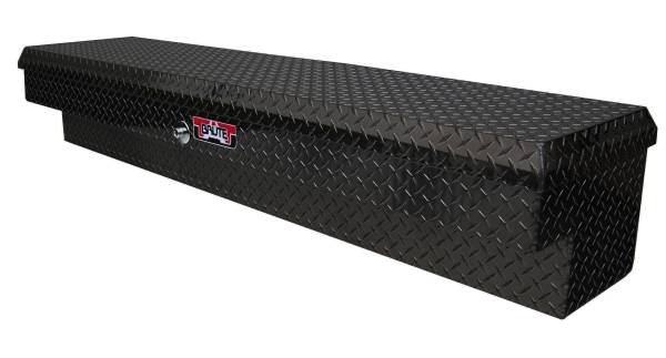 Brute - BRUTE Heavy Duty Side Mount / Rail Mount Truck Tool Box 70 inches - Black Texture Coat  RB172-BT