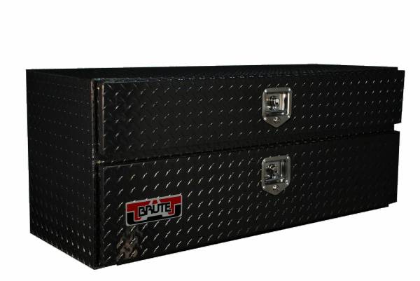 Brute - BRUTE Underbody Truck Tool Boxes w/Drawer 36 inch - Black Texture Coat  UB36-20TD-BT