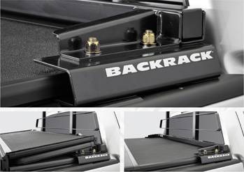 Backrack - Backrack Tonneau Hardware Kit-Wide On Rail Tonneau Max Width 62.5'' Incld Fstnrs, Bkts 50327