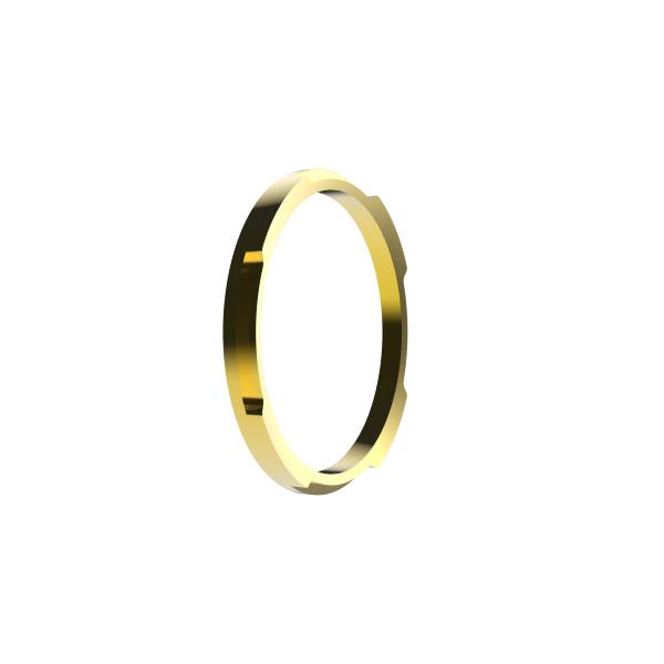 KC HiLiTES - FLEX ERA® 1 - Single Bezel Ring - Gold