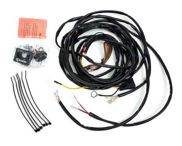 KC HiLiTES - Cyclone LED - Universal Wiring Harness for 2 Lights