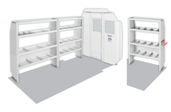 Weather Guard - Weather Guard Commercial Shelving Van Package 600-8440S