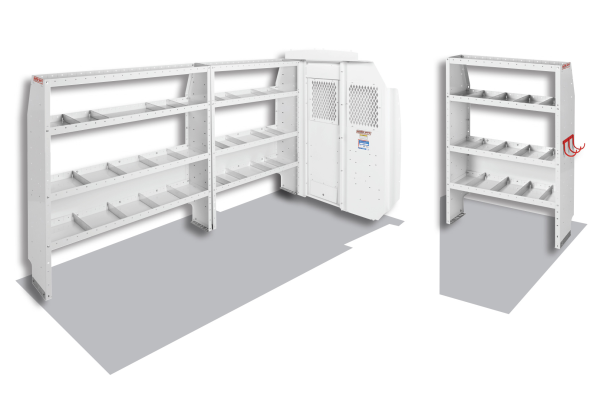 Weather Guard - Weather Guard Commercial Shelving Van Package 600-8210L