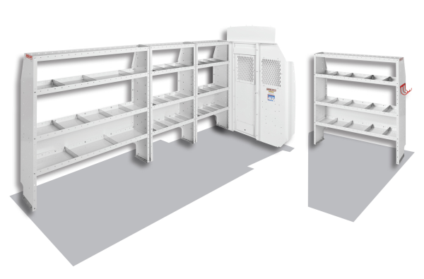 Weather Guard - Weather Guard Commercial Shelving Van Package 600-8410X