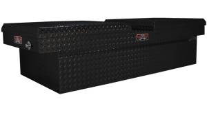 Brute - Brute Double Lid Full Size Pickups 6.5 ft & 8 ft Beds (X-Wide) Black RB114GW-B - Image 1