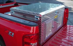 K&W Dog Box / 48 x 36 With 3/4 Top Storage CKWDB4836T