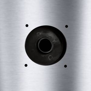 Bawer - Bawer 18 x 18 x 30 Black Steel Tool Box w/Stainless Steel Door TU812501 - Image 2