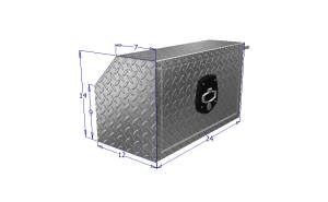 Brute 24 inch Angled Back Underbody HUB141224A