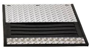 Brute Diamond Tread Mud Flap - Dually Axle HFB302