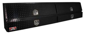 Brute - BRUTE Contractor Truck Tool Boxes 96 inch - Black Texture Coat - w/ Drawers & Doors  TBS200-96D-BD-BT - Image 1