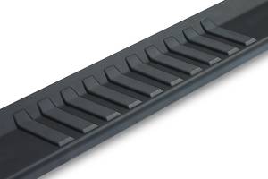 Raptor - 07-18 Chevy Silverado/GMC Sierra 1500/2500/3500 Extended/Double Cab 6 Inch Black Textured Aluminum OEM Running Boards - Image 3