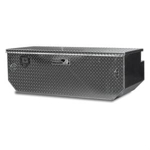 HIGHWAY PRODUCTS 5TH WHEEL TOOL BOX WITH DIAMNOND PLATE BASE AND LID HWP3022-002