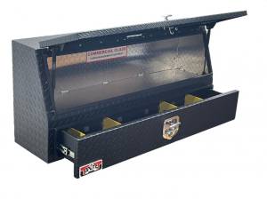 Brute - BRUTE Contractor Truck Tool Boxes 48 inch - Black Texture Coat  w/ Drawers & Doors  TBS200-48-BD-BT - Image 3