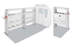 Weather Guard Cable/Plumber Van Package 600-8442S