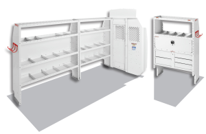 Weather Guard Cable/Plumber Van Package 600-8412L