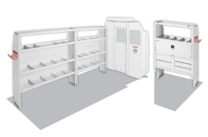 Weather Guard Cable/Plumber Van Package 600-8442L