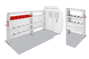 Weather Guard Gerneral Service Van Package 600-8441R