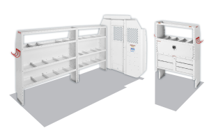 Weather Guard Cable/Plumber Van Package 600-8442R