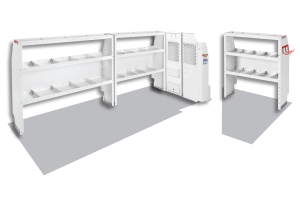 Weather Guard Commercial Shelving Van Package 600-8120L