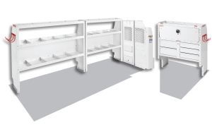 Weather Guard Cable/Plumber Van Package 600-8122L