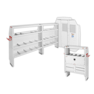 Weather Guard Cable/Plumber Van Package 600-8452R