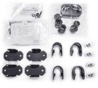 Go Rhino 5910000T - SRM Rack Mounting Kit - Adjustable Multi-Axis Mount - Textured Black